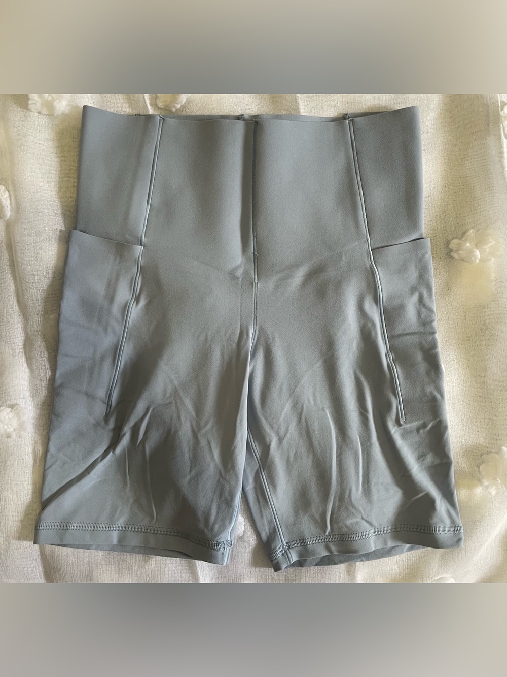 Aerie Offline Baby Blue High-Waisted Biker Shorts